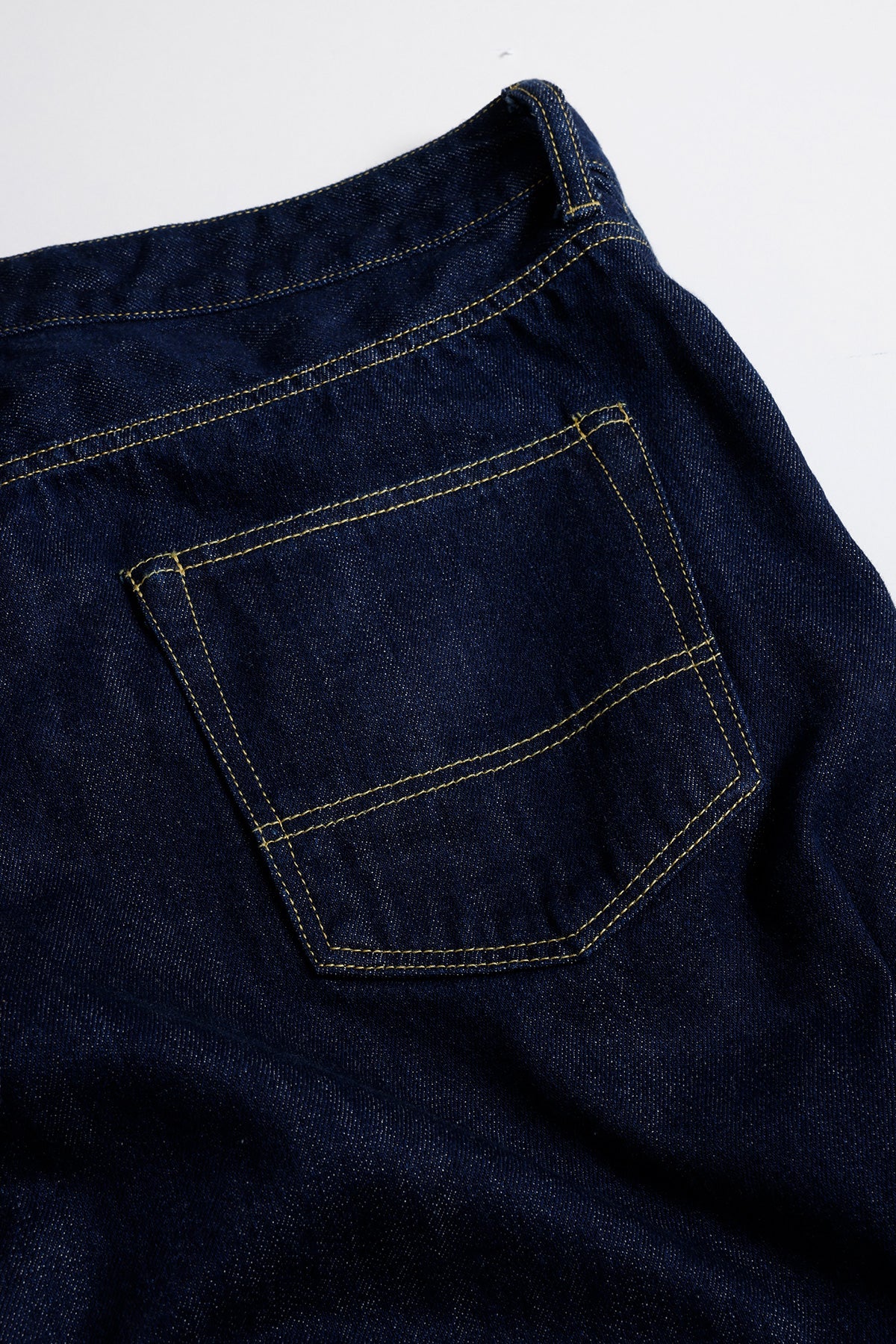SIDE BUTTON DENIM PANTS RINSE