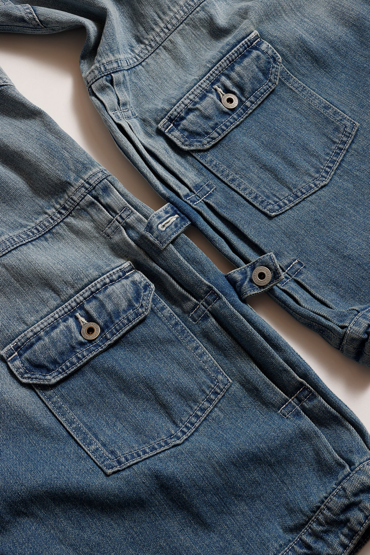 DENIM T-FORM PANTS 3YR WASH