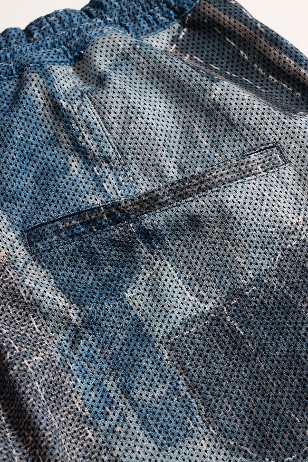 BORO SIDE BUTTON KNEE PANTS