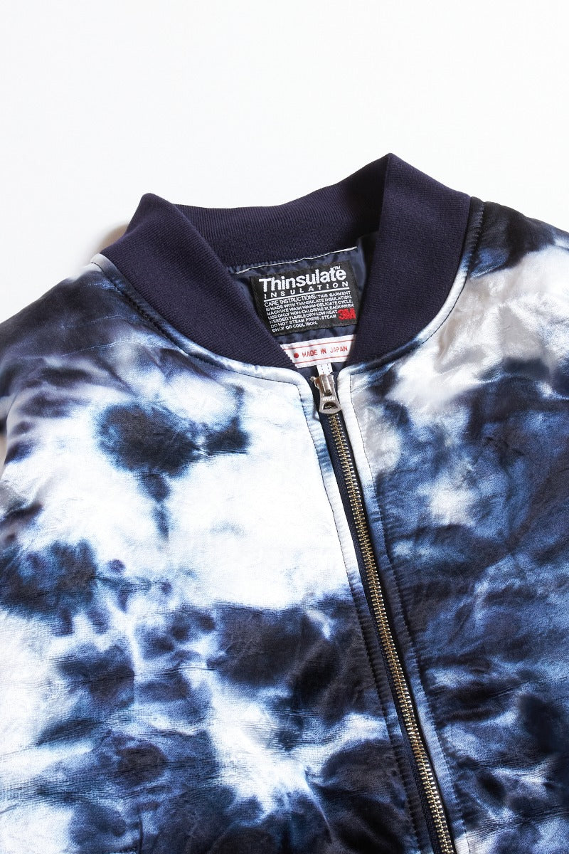 TIE DYE BOMBER JACKET