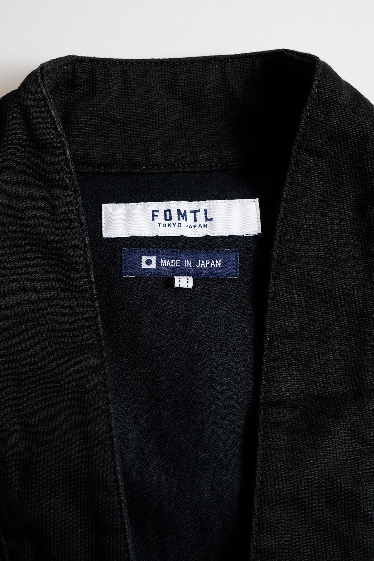 HAORI ZIP JACKET RINSE