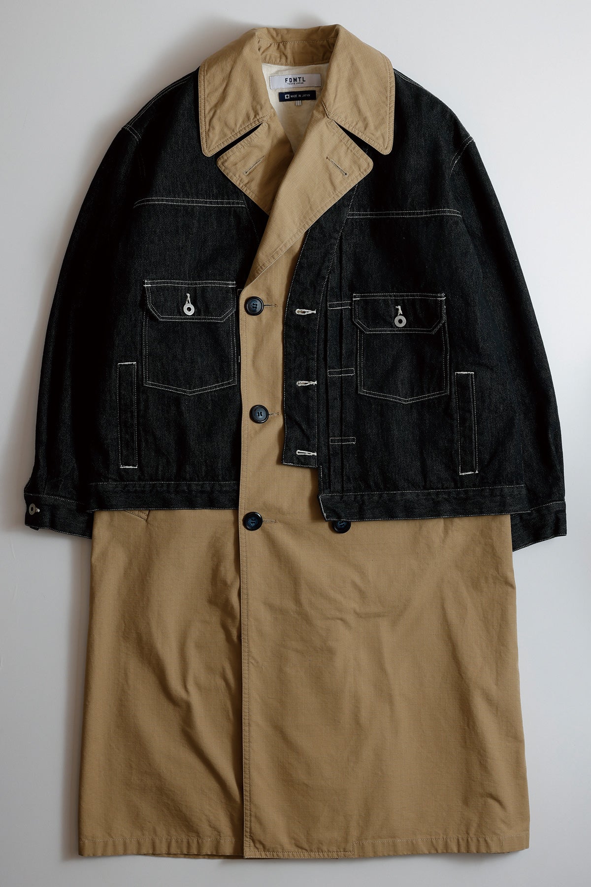 SECOND JACKET TRENCH COAT