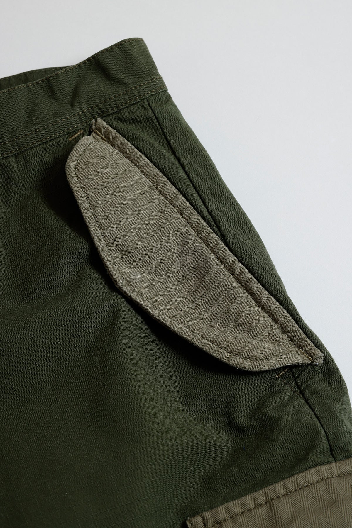 HAKAMA CARGO PANTS RINSE