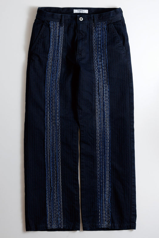 OBI CENTER STRIPE PANTS RINSE
