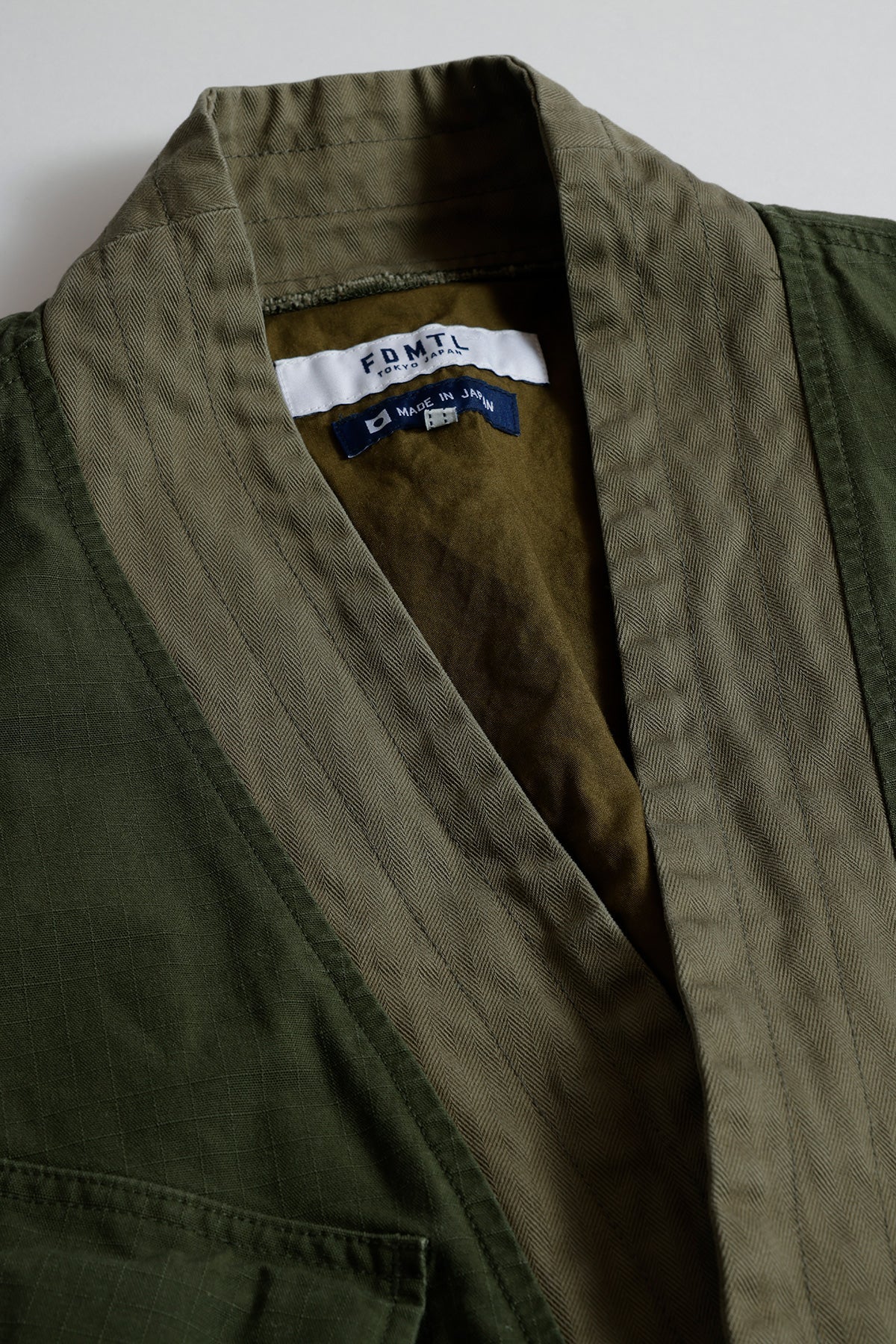 HAORI JUNGLE LONG JACKET RINSE