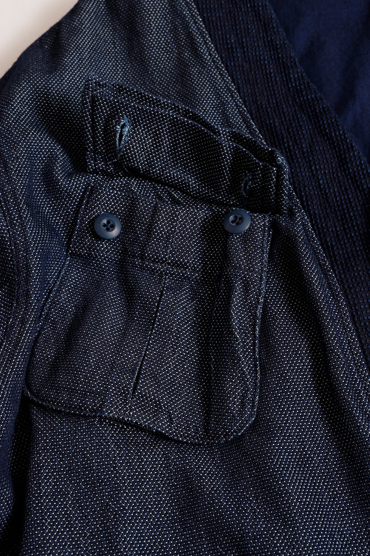 HAORI JUNGLE LONG JACKET RINSE