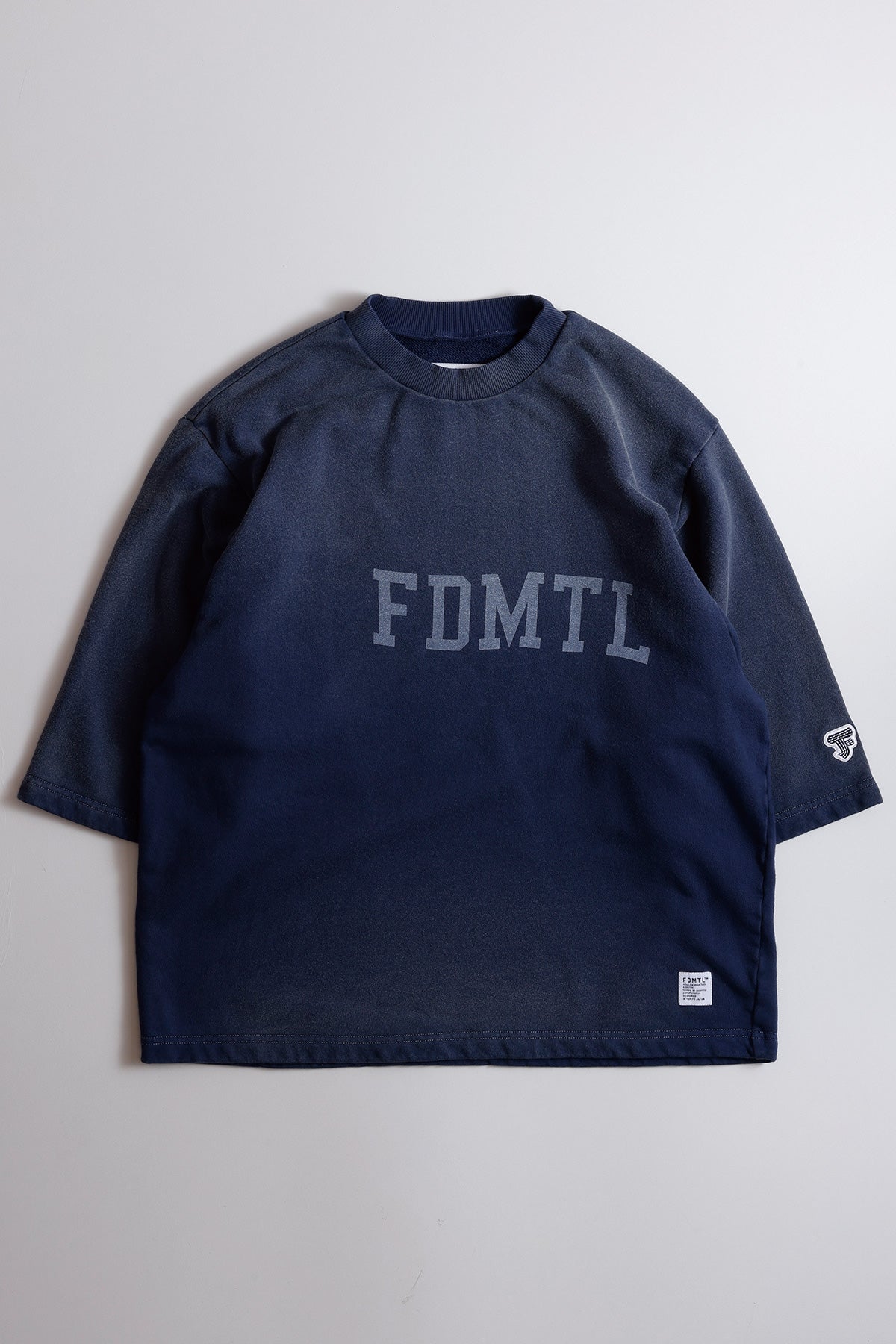 LOGO H/S SWEAT SHIRT 3YR WASH