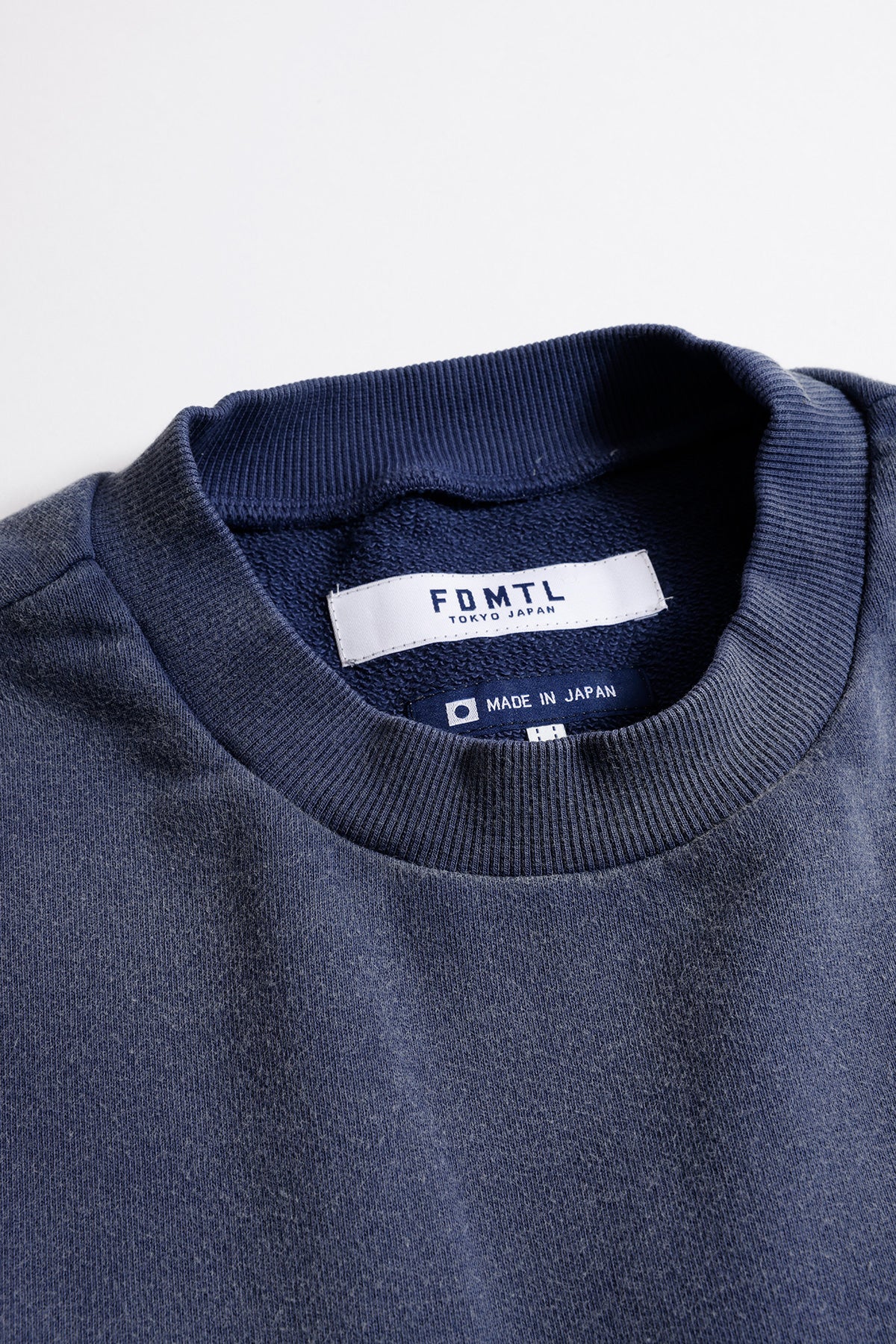 LOGO H/S SWEAT SHIRT 3YR WASH