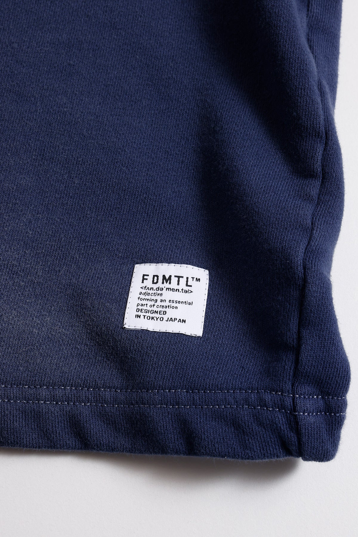 LOGO H/S SWEAT SHIRT 3YR WASH