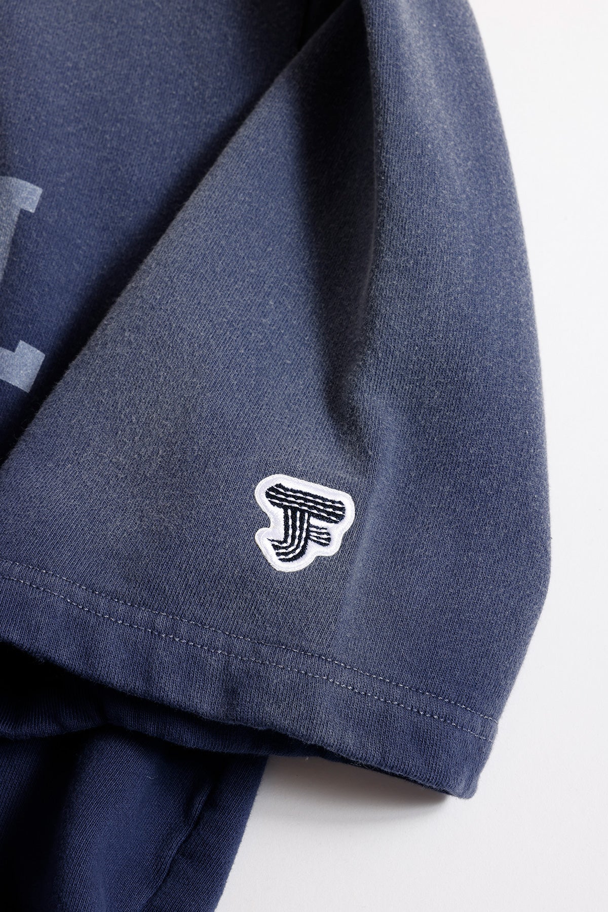 LOGO H/S SWEAT SHIRT 3YR WASH