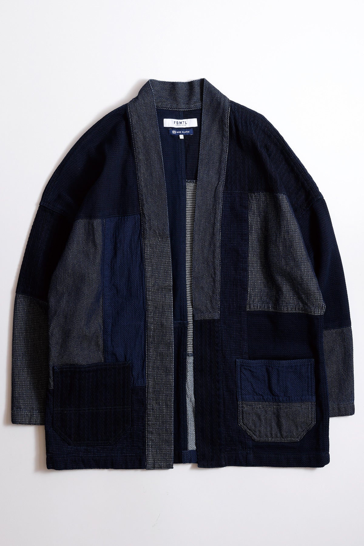 PACHWORK HAORI JACKET RINSE
