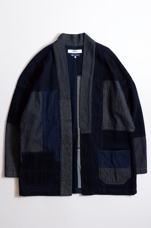 PACHWORK HAORI JACKET RINSE