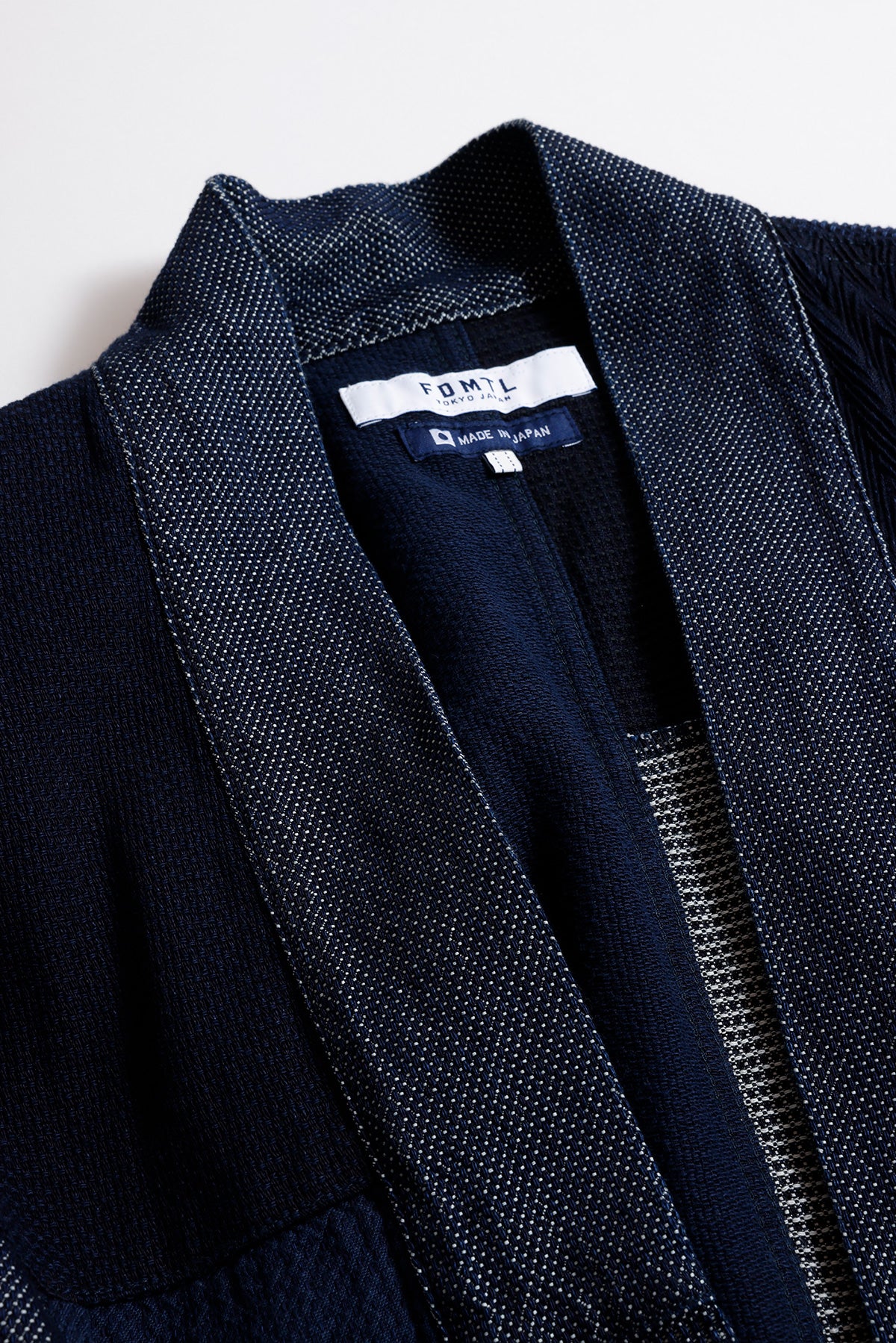 PACHWORK HAORI JACKET RINSE