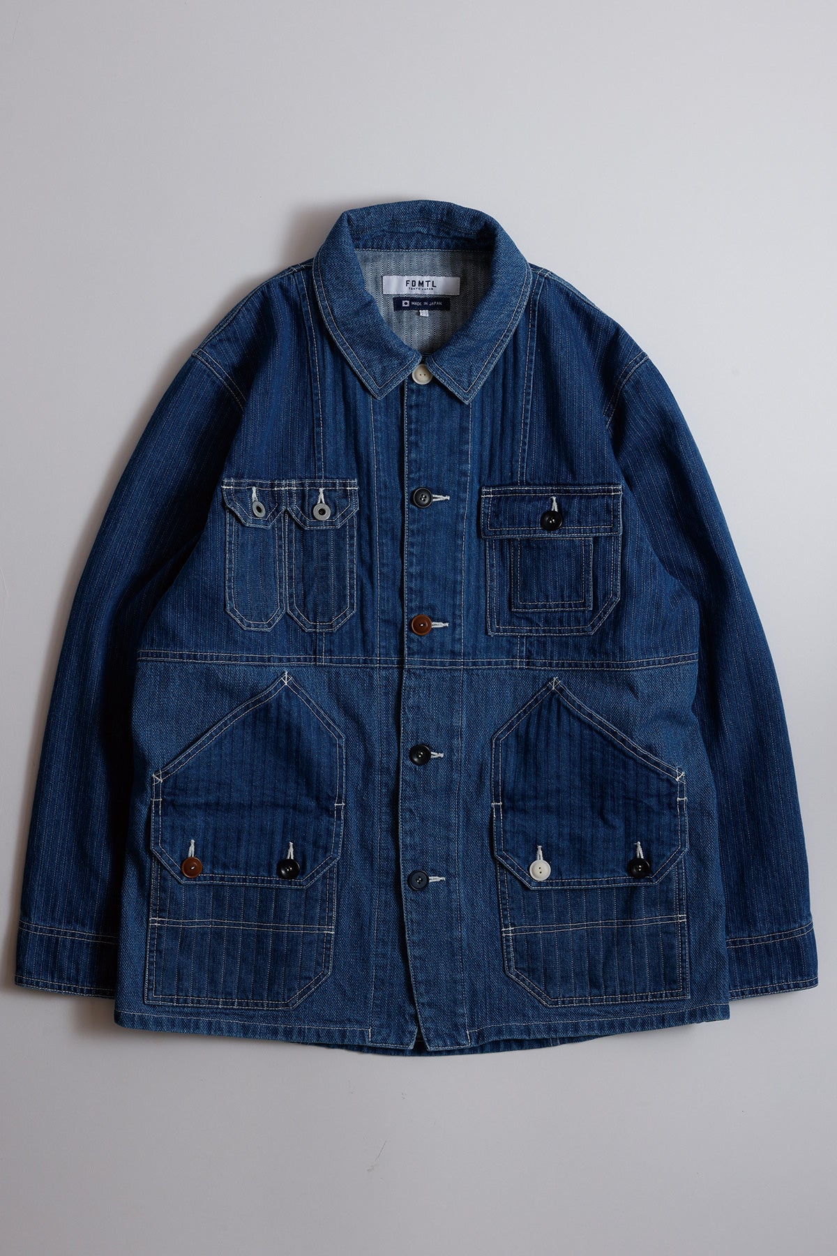 PACHWORK COVERALL JACKET 3YR WASH