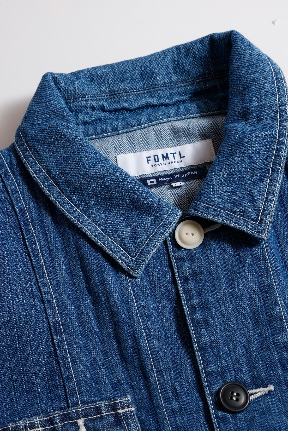 PACHWORK COVERALL JACKET 3YR WASH