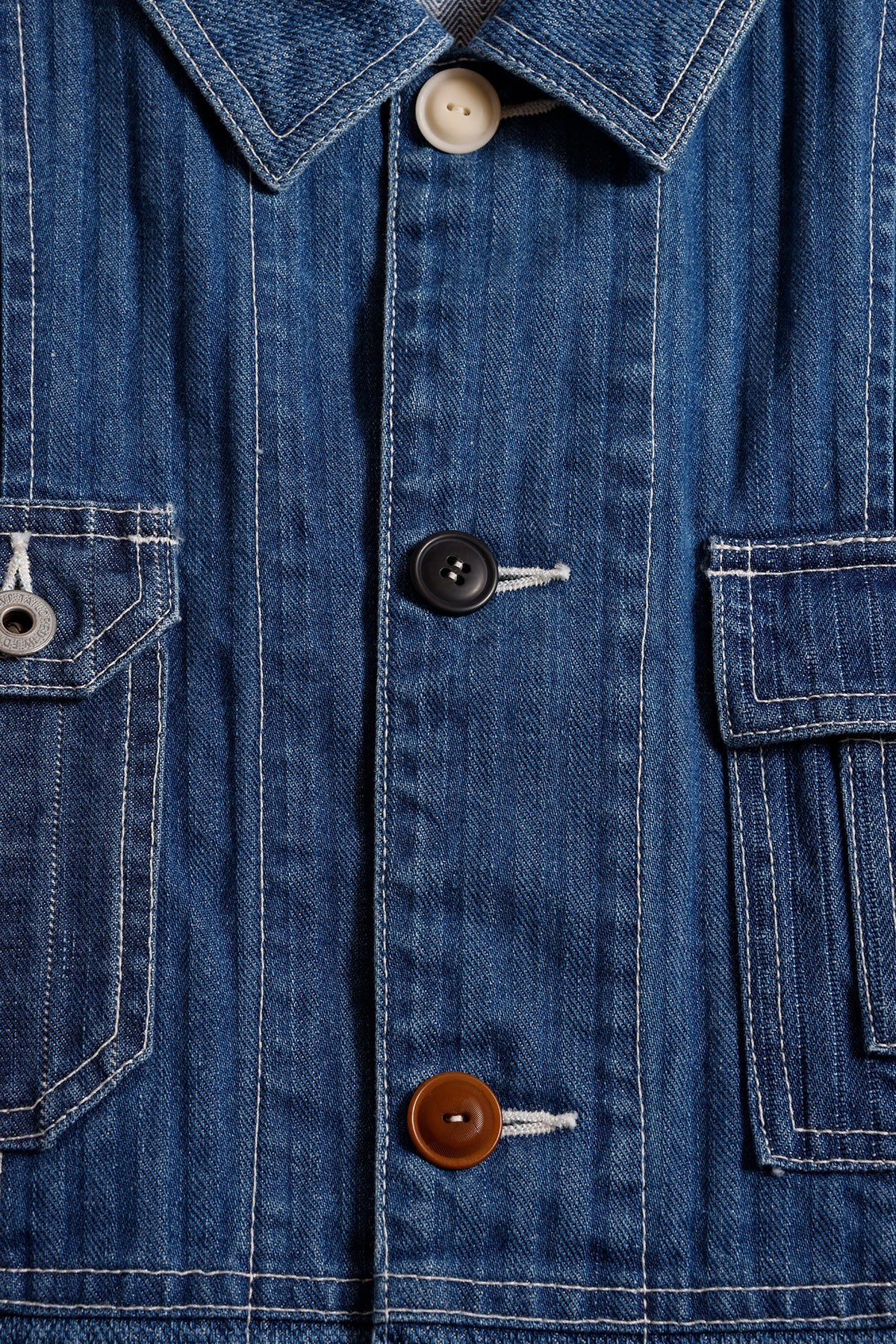 PACHWORK COVERALL JACKET 3YR WASH