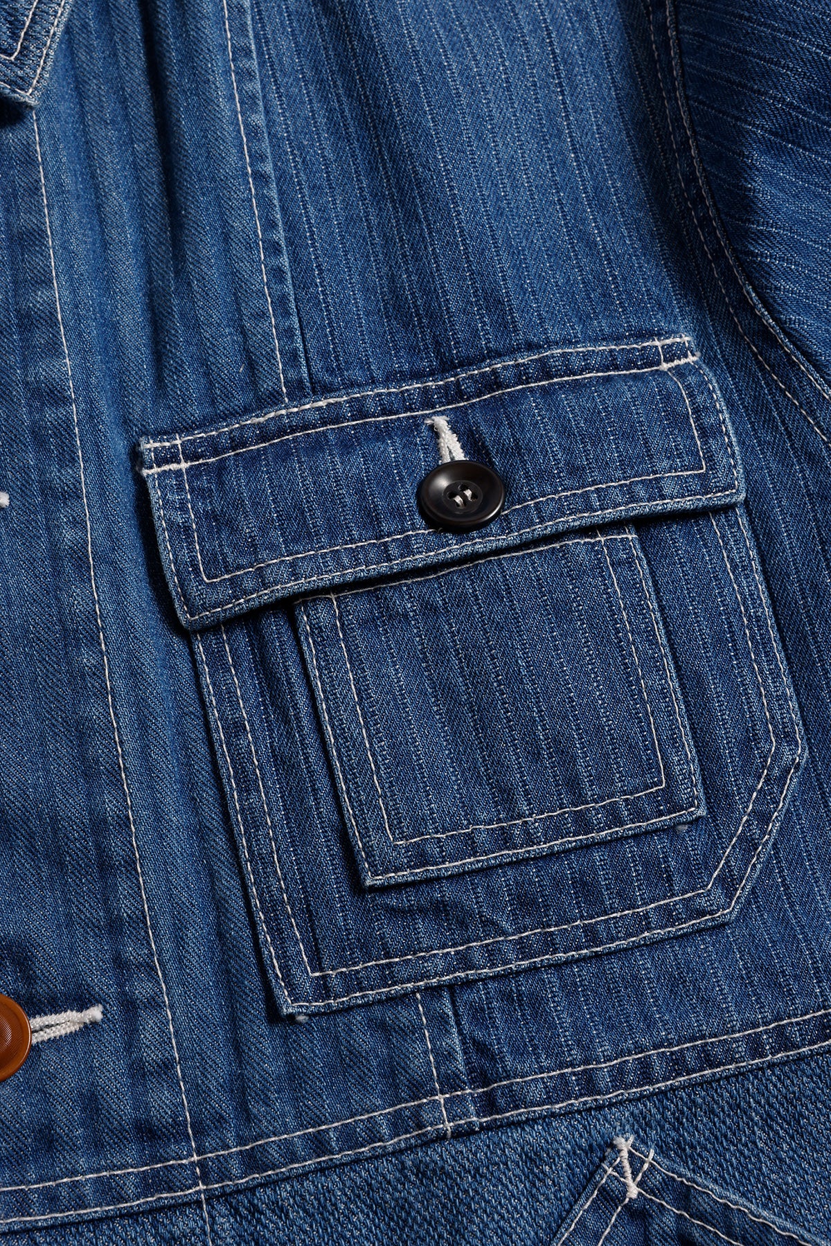 PACHWORK COVERALL JACKET 3YR WASH