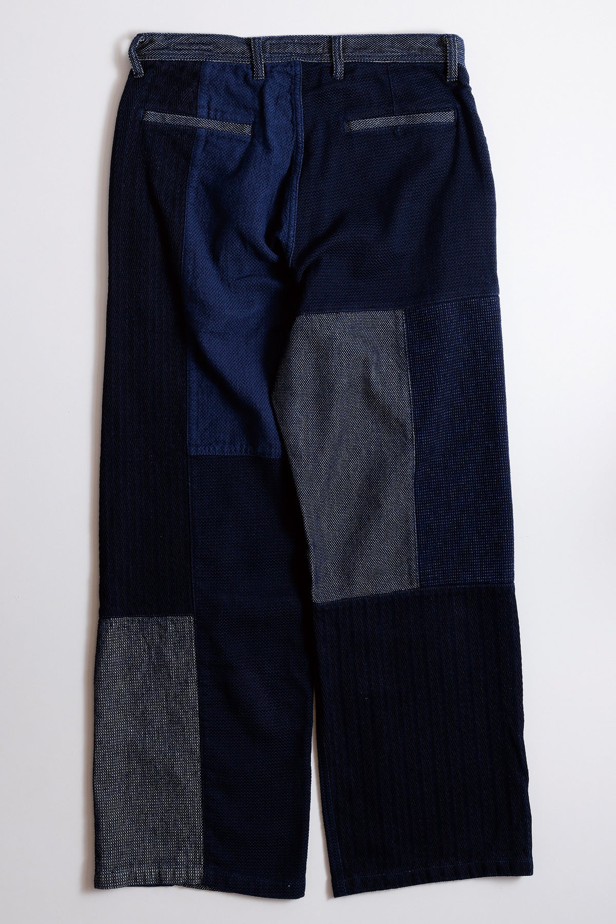 PATCHWORK PANTS RINSE
