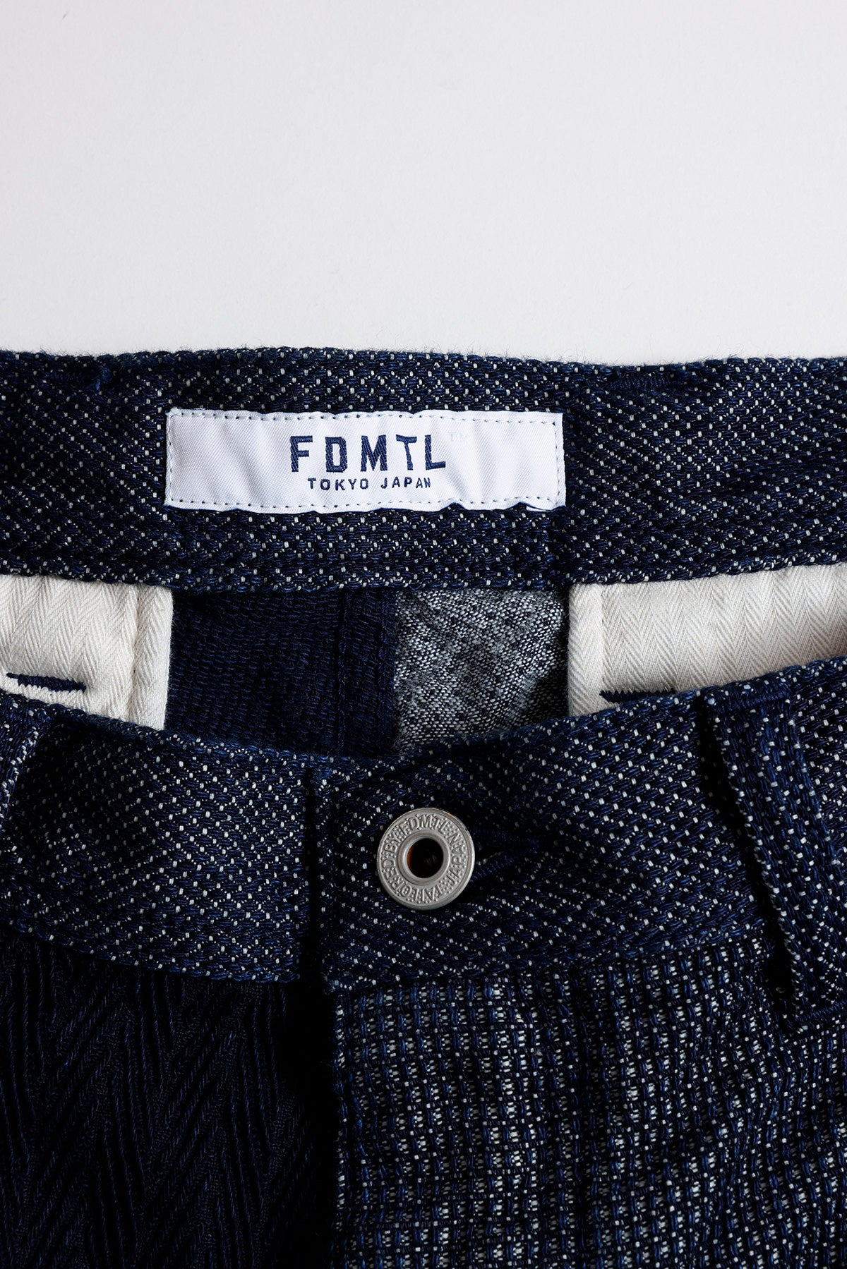 PATCHWORK PANTS RINSE