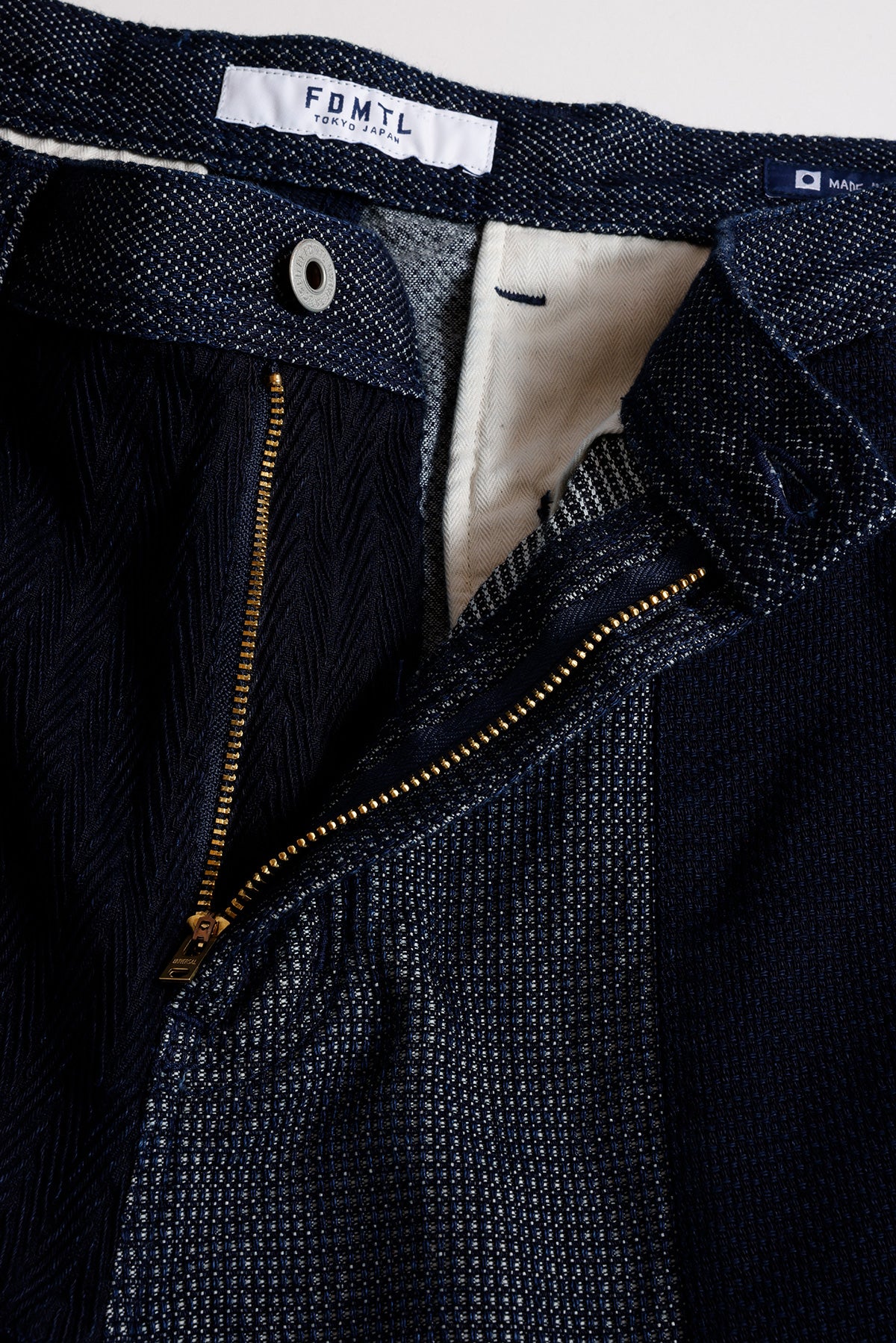 PATCHWORK PANTS RINSE