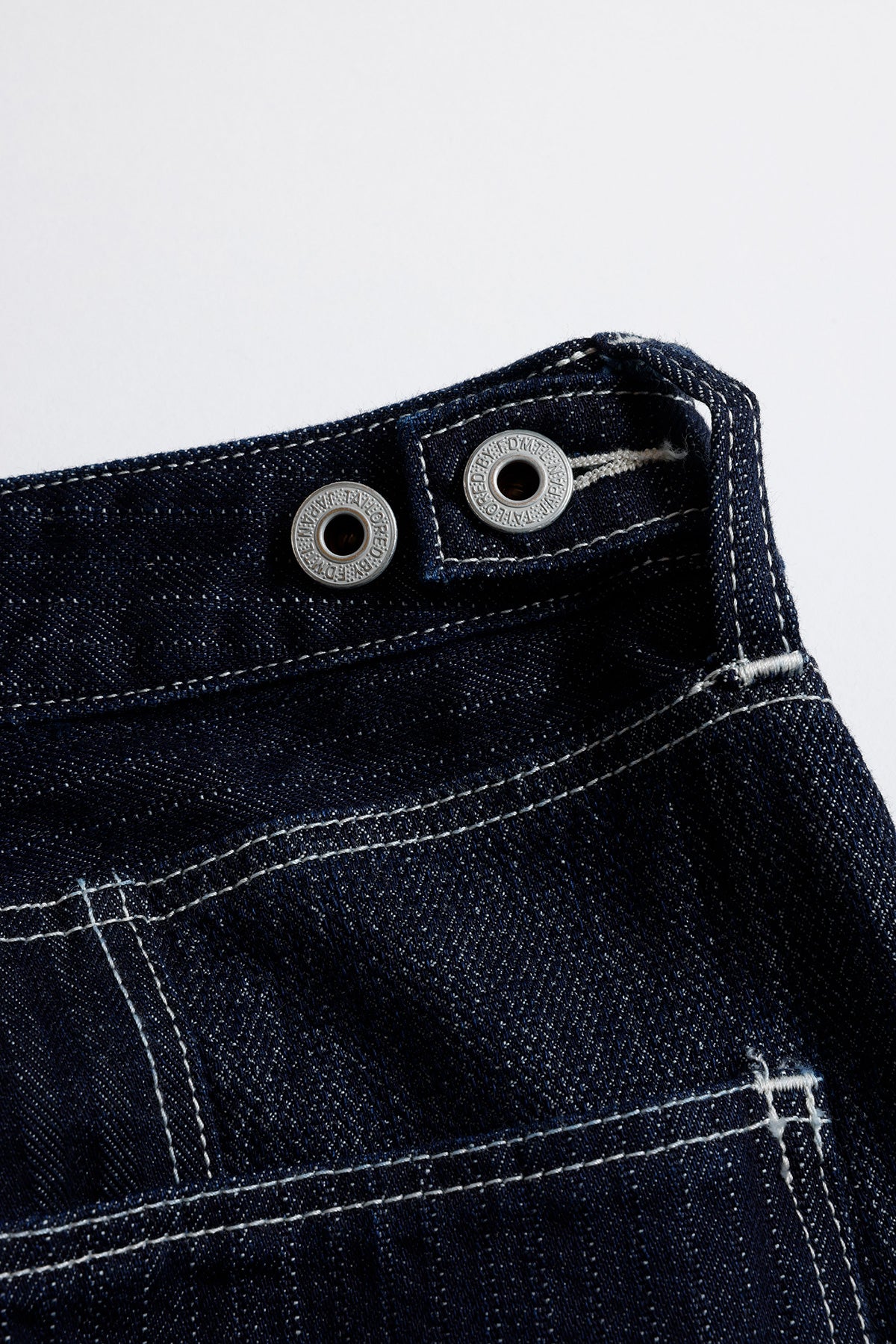 PATCHWORK DOUBLE KNEE PANTS RINSE