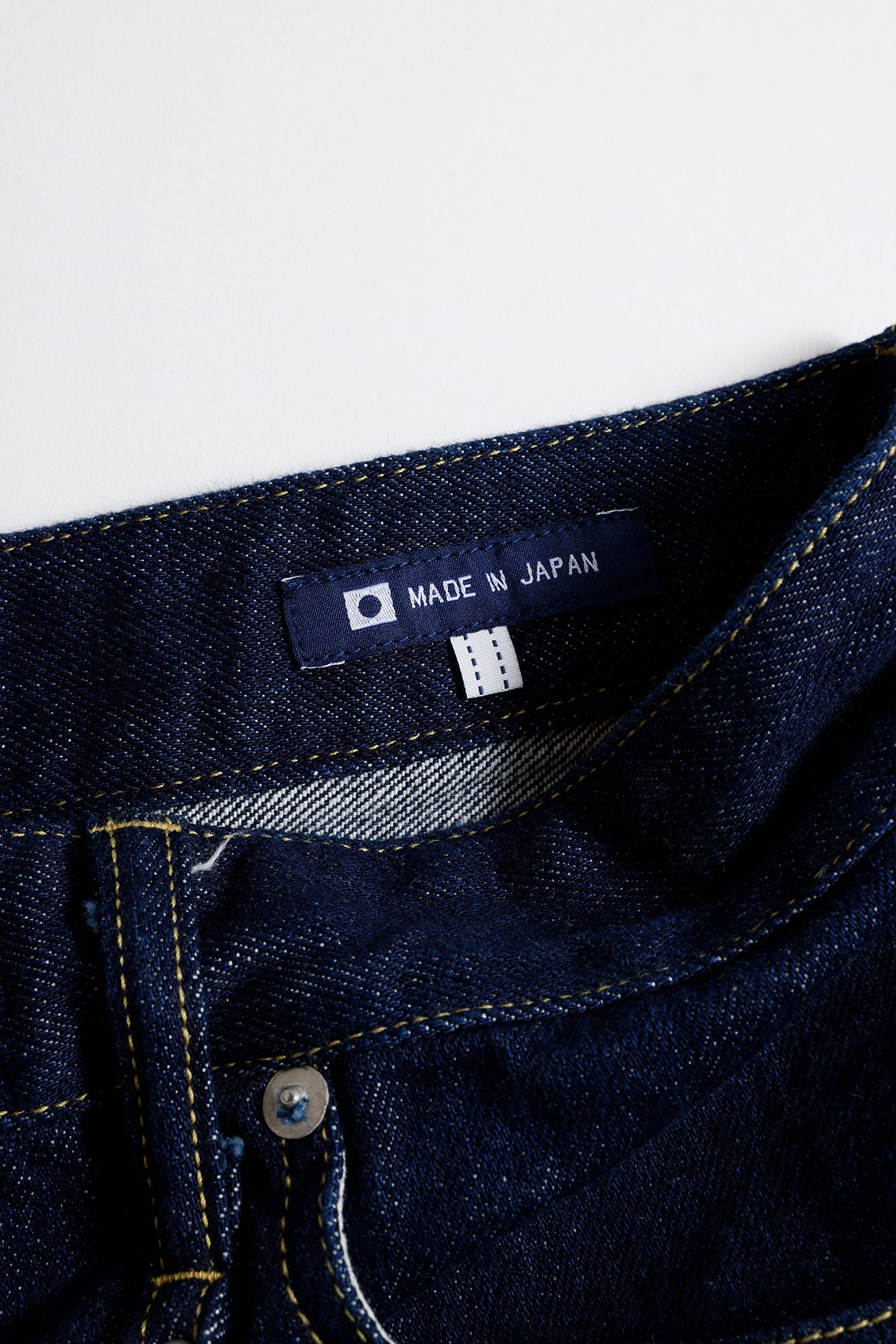 SIDE BUTTON DENIM PANTS RINSE