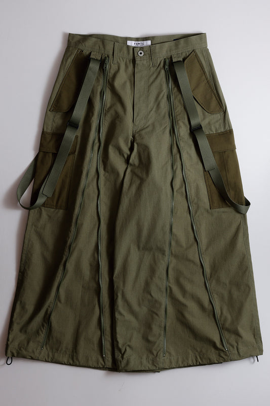 ZIP HAKAMA PANTS