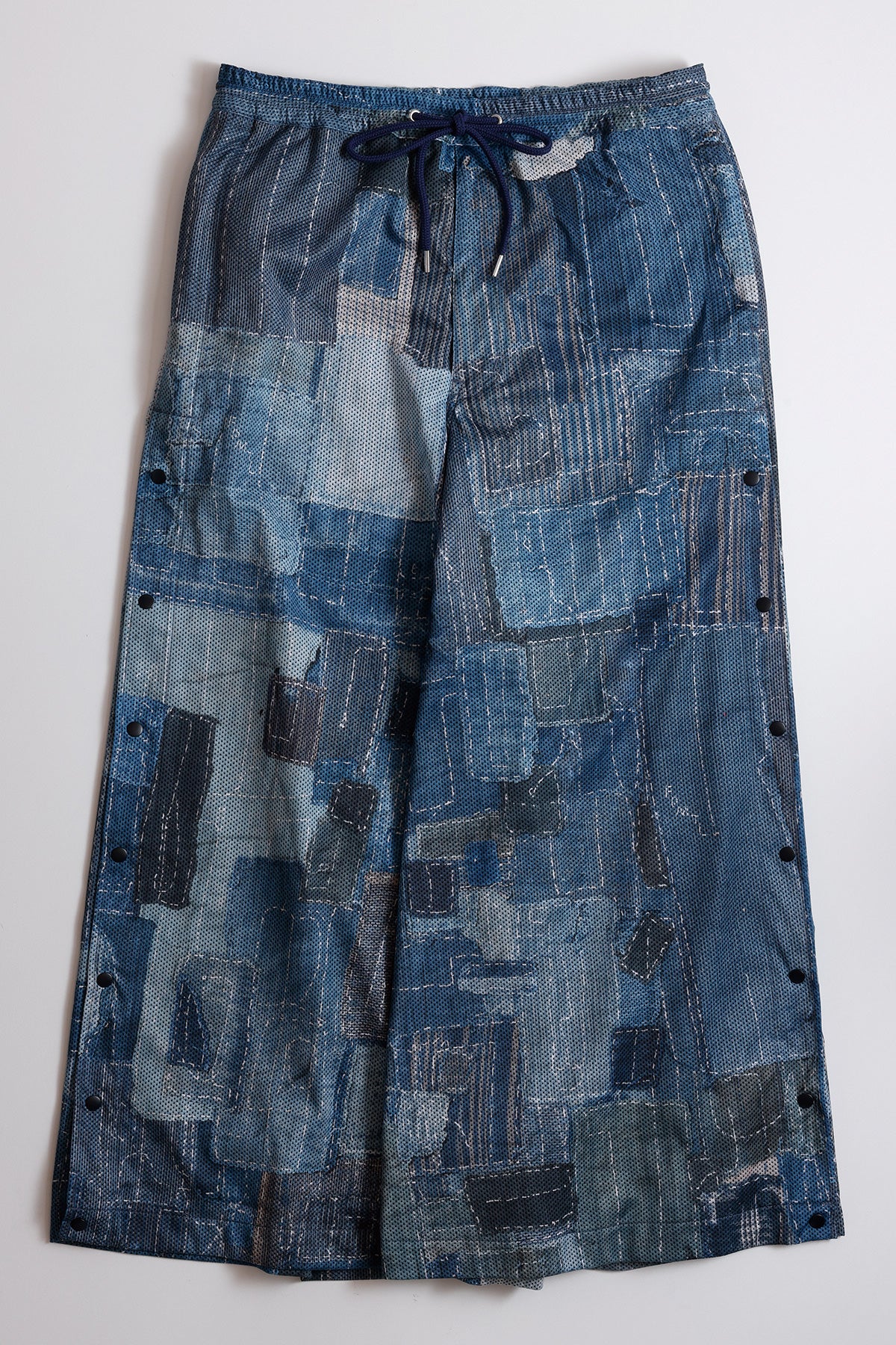BORO SIDE BUTTON HAKAMA PANTS