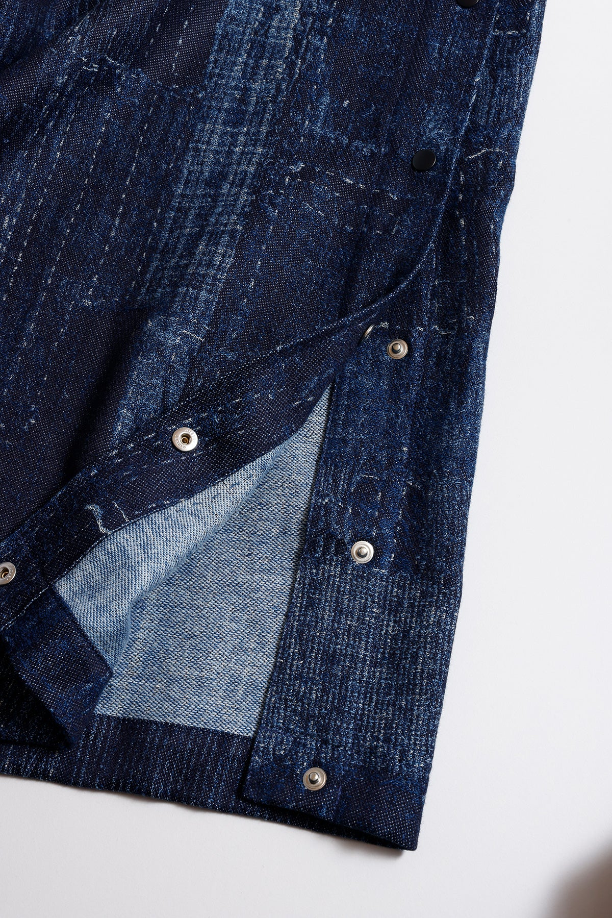 BORO SIDE BUTTON HAKAMA PANTS RINSE