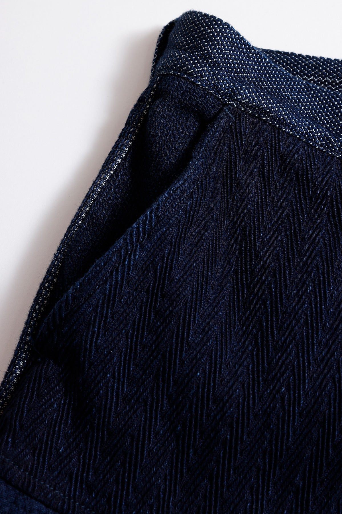 PATCHWORK SHORT PANTS RINSE