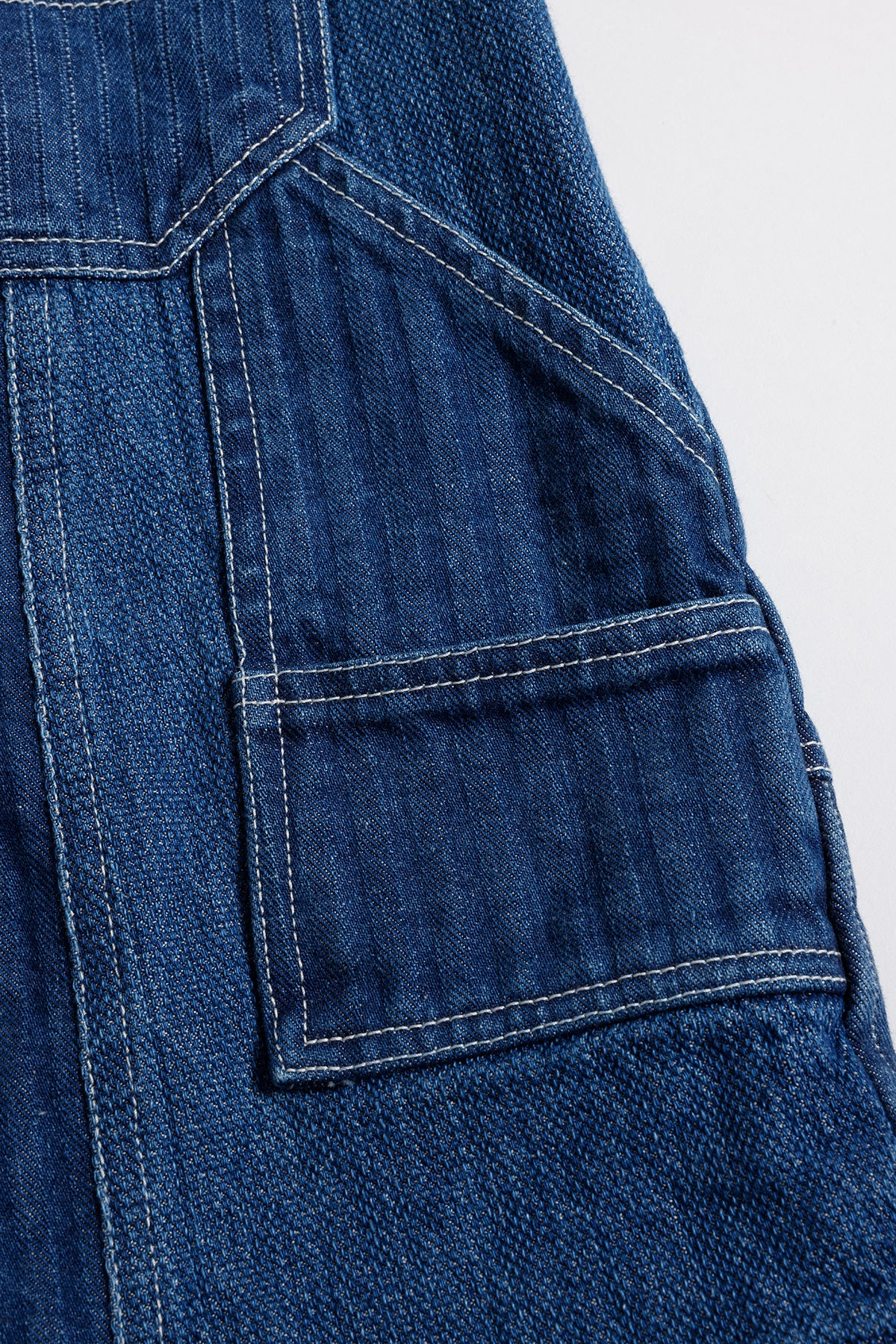 PATCHWORK DOUBLE KNEE SHORTS 3YR WASH