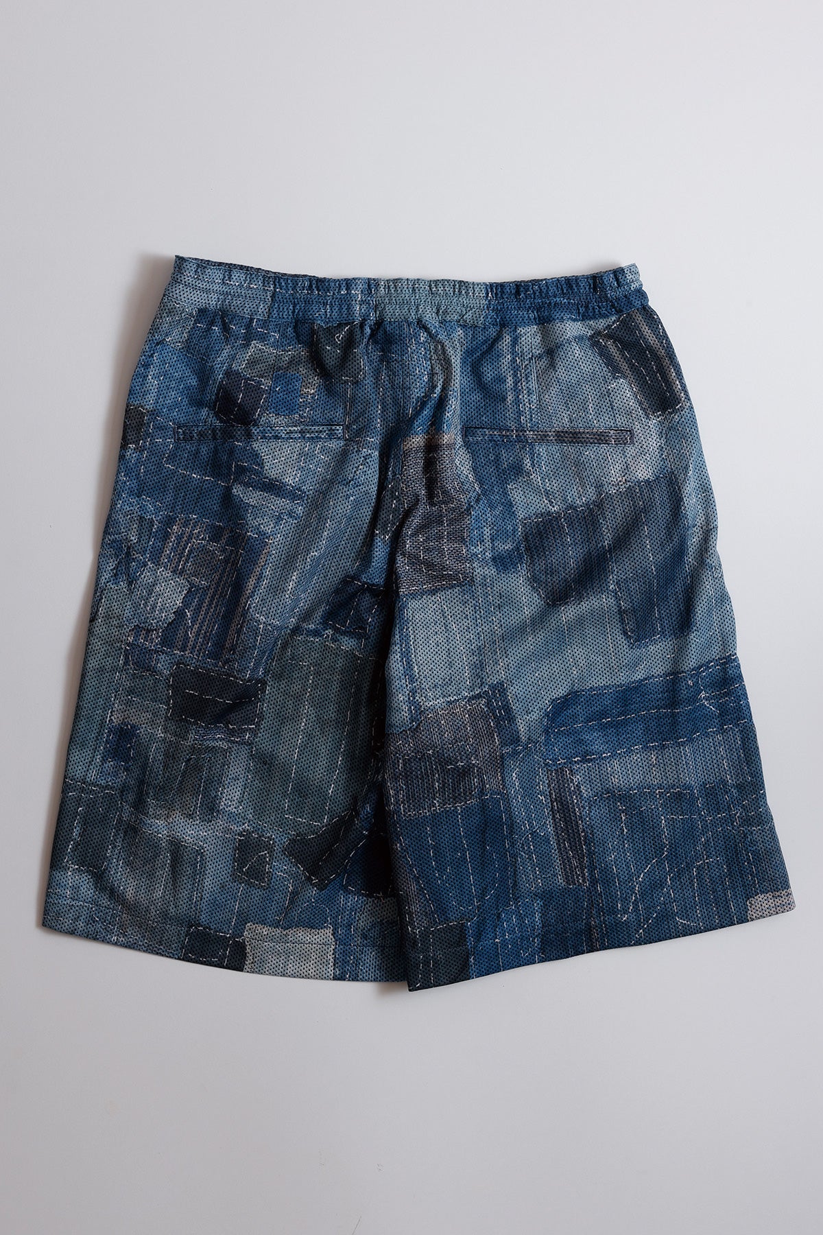 BORO SIDE BUTTON KNEE PANTS