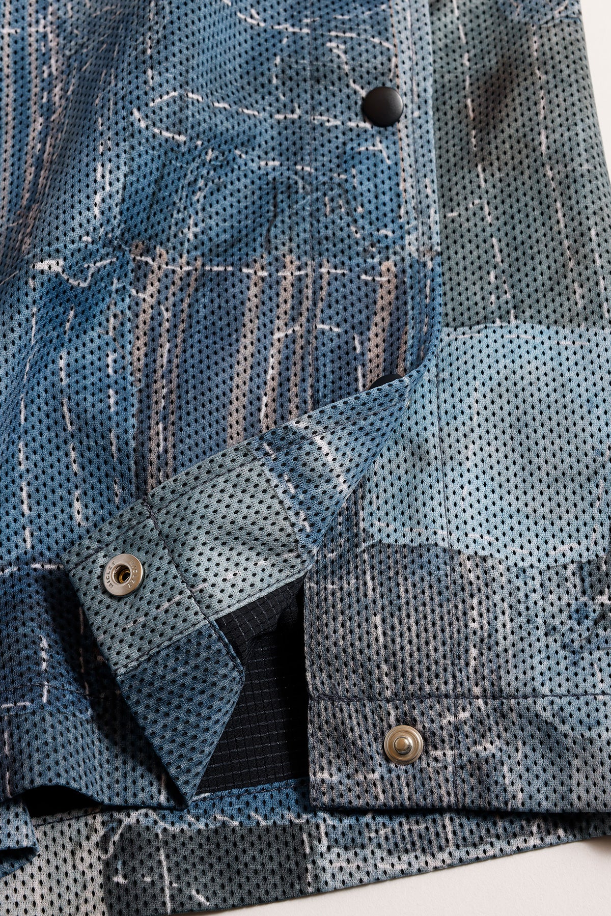 BORO SIDE BUTTON KNEE PANTS