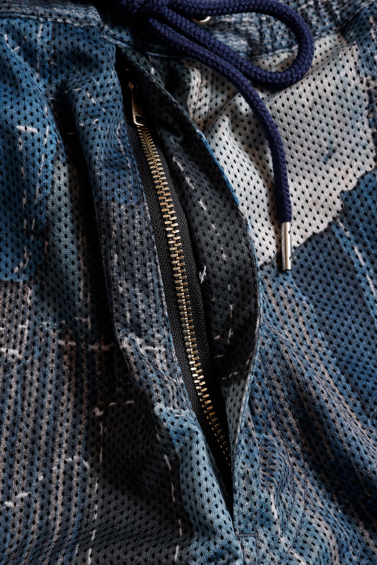 BORO SIDE BUTTON KNEE PANTS