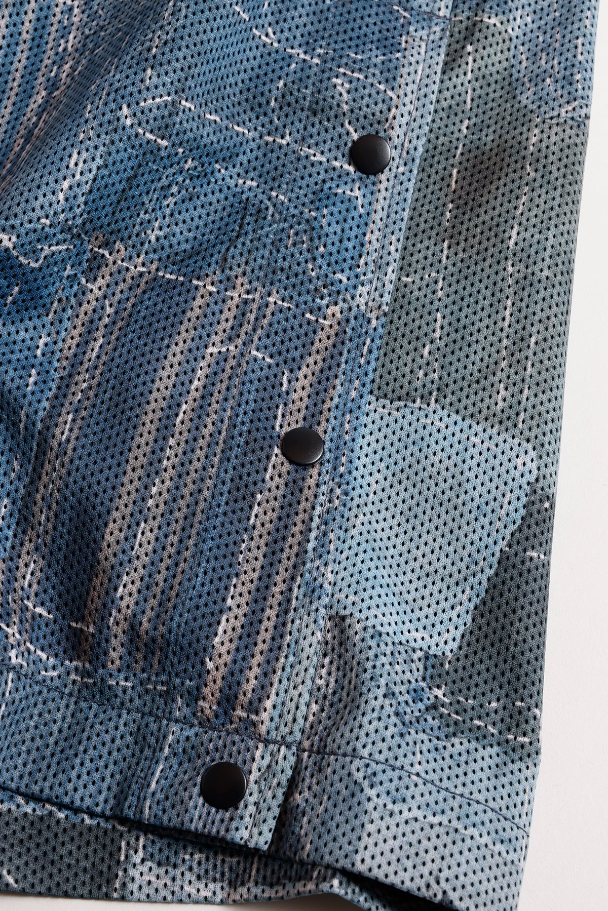 BORO SIDE BUTTON KNEE PANTS