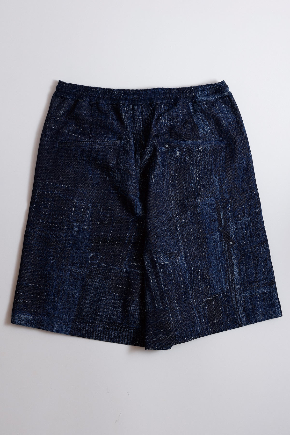 BORO SIDE BUTTON KNEE PANTS RINSE