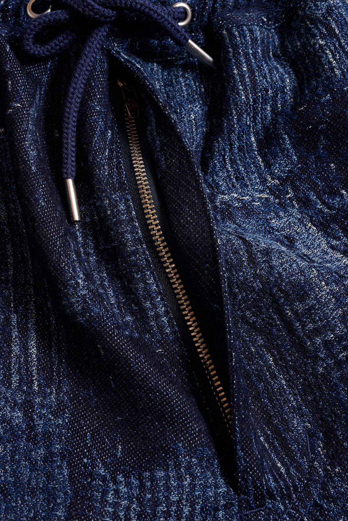 BORO SIDE BUTTON KNEE PANTS RINSE