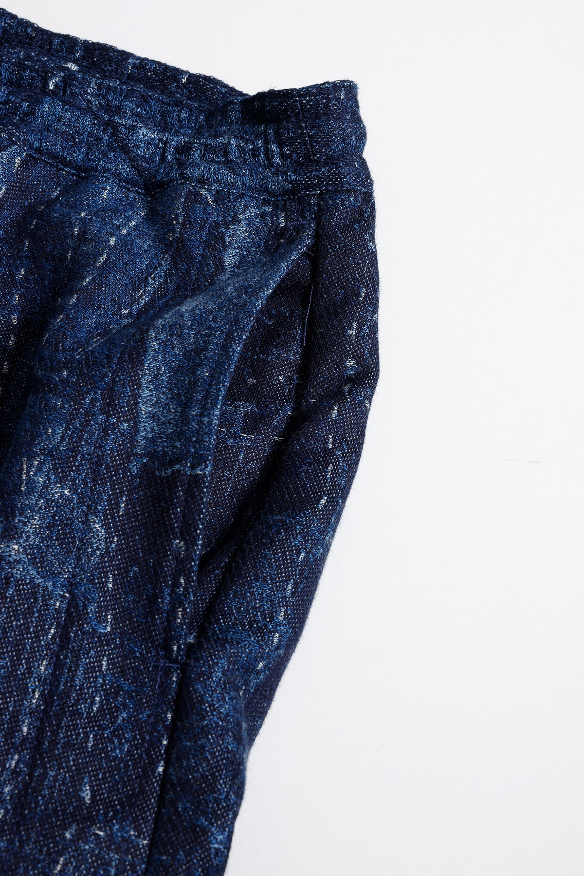 BORO SIDE BUTTON KNEE PANTS RINSE