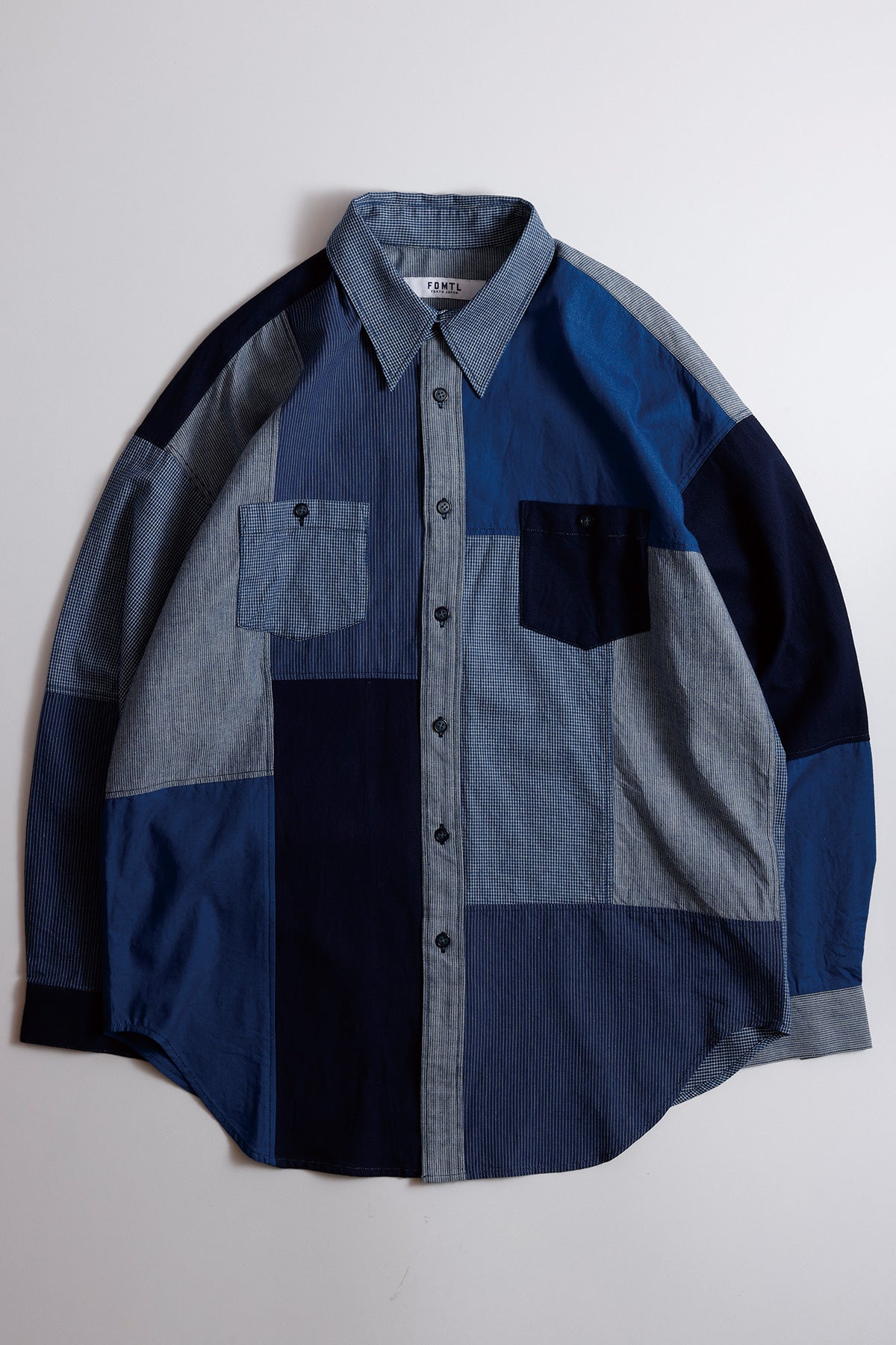 PATCHWORK SHIRT RINSE