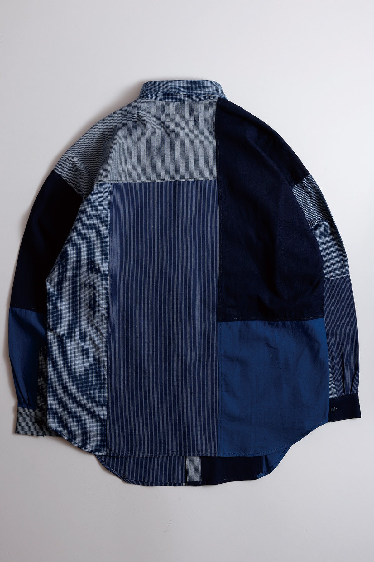 PATCHWORK SHIRT RINSE