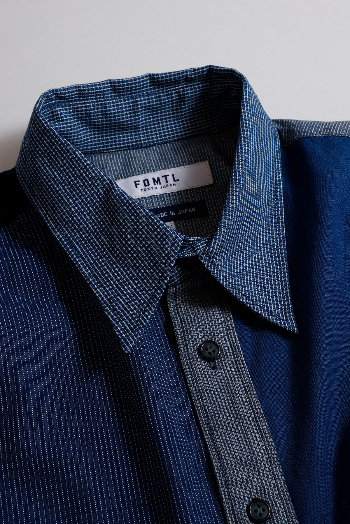 PATCHWORK SHIRT RINSE