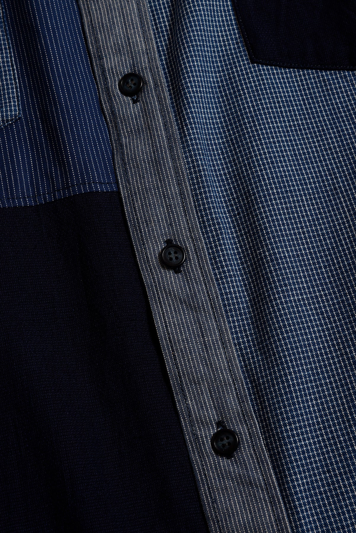 PATCHWORK SHIRT RINSE