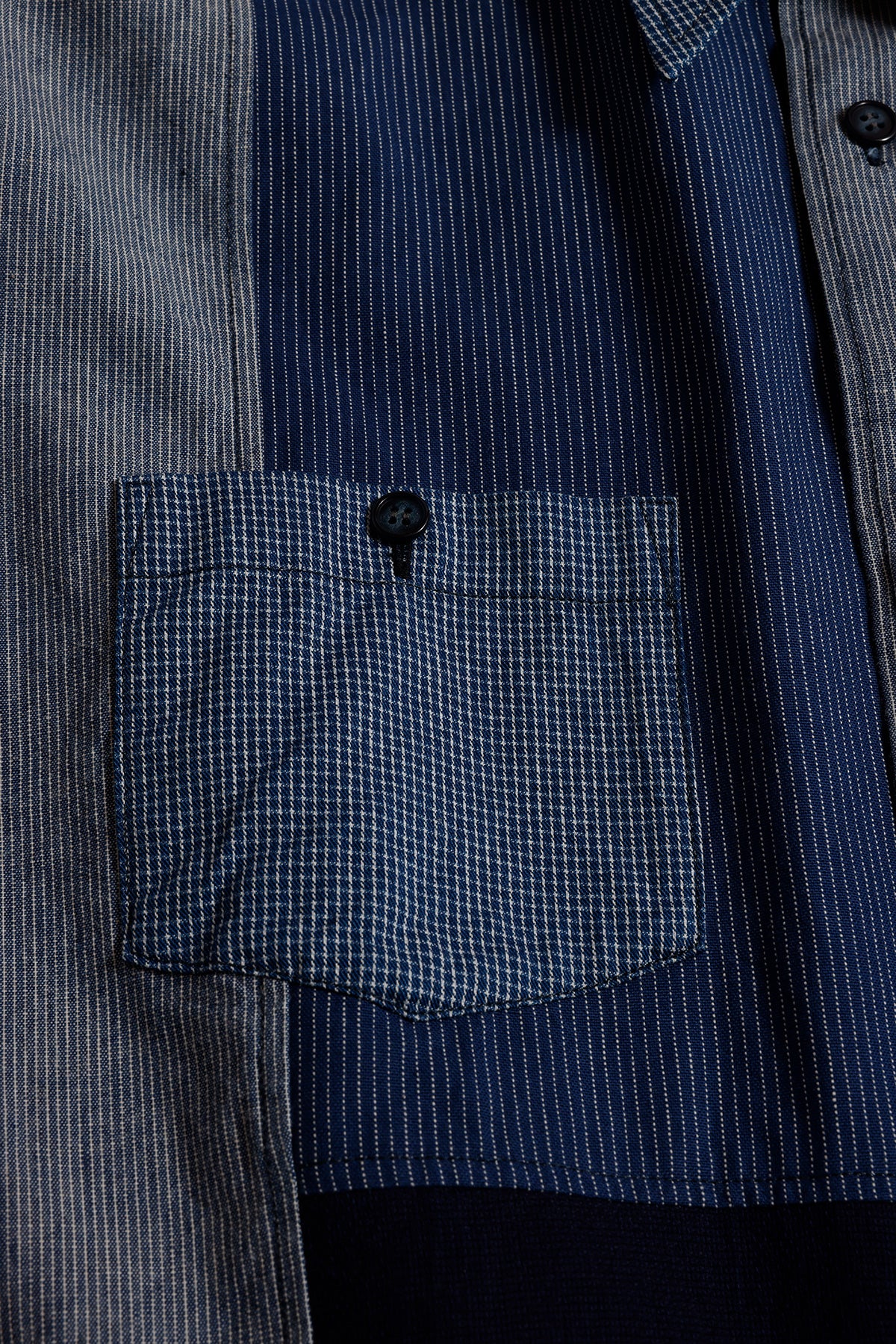 PATCHWORK SHIRT RINSE