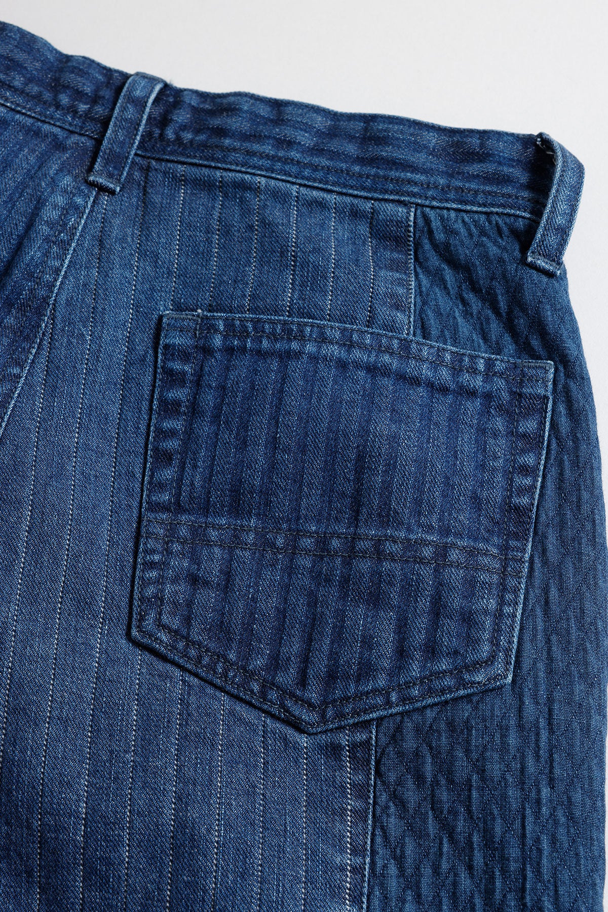 <WOMENS FIT> PATCHWORK PANTS 3YR WASH